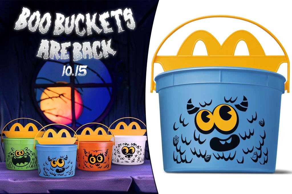 McDonald's Happy Meal Boo Buckets are back for Halloween: How to buy them